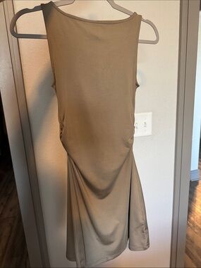 H&M Sleeveless Mini Dress - Tan